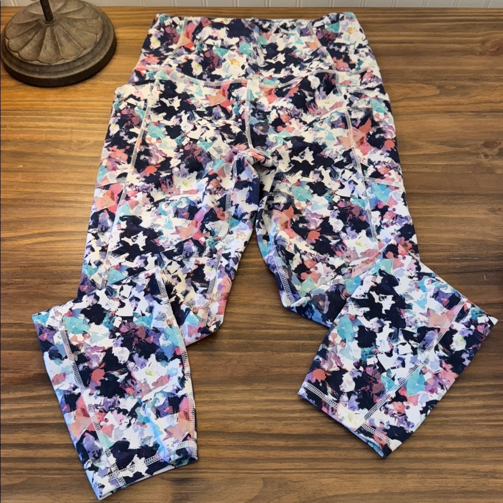 RBX Multicolor Leggings w/pockets